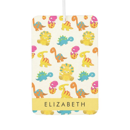 Leuke dinosaurussen, Patroon van dinosaurussen, Jo Luchtverfrisser (Voorkant)