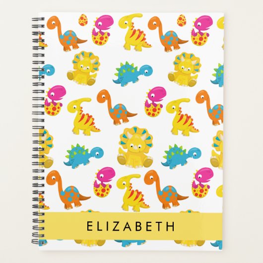 Leuke dinosaurussen, Patroon van dinosaurussen, Jo Planner (Voorkant)