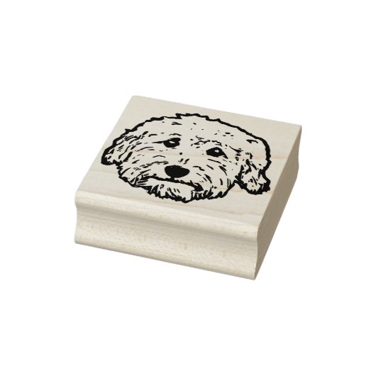 Leuke Doodle rubber stempel - doodle hond cadeau (Stempel)