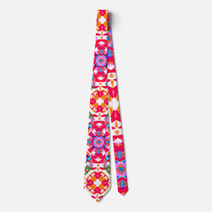 Leuke dopamine dressing Vibrant Patroon Kleurrijk Stropdas