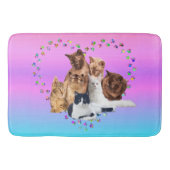 Leuke Douchekatten Badmat (Voorkant)