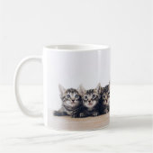 Leuke drie kittens koffiemok (Links)