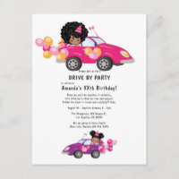 Leuke Drive By Verjaardagsfeestje voor Meisjes
