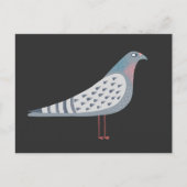 Leuke duivenvogel briefkaart (Voorkant)