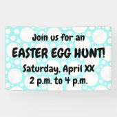 Leuke Easter Egg Hunt Banner (Horizontaal)