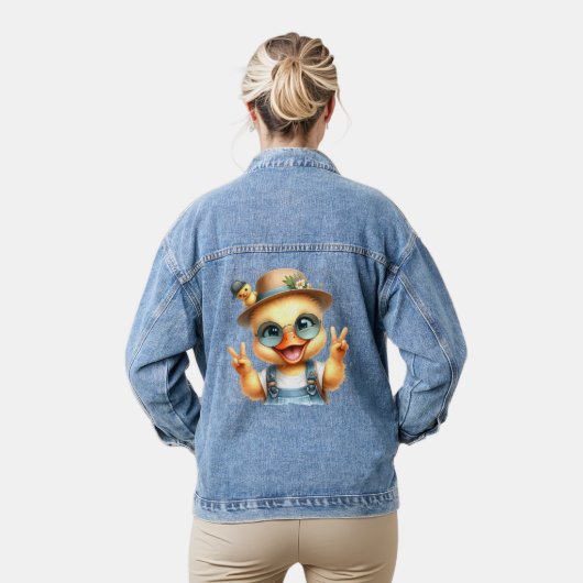 Leuke eendje denim jacket (Model)