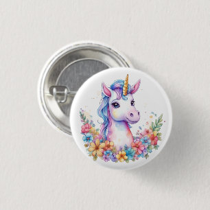 Leuke Eenhoorn Koele Eenhoorn positief Ronde Button 3,2 Cm