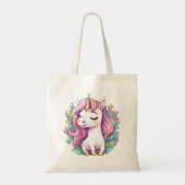 Leuke Eenhoorn Koele Eenhoorn positief Tote Bag (Achterkant)