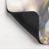 Leuke Eenhoorn Muismat met Custom Name Sjabloon (Hoek)