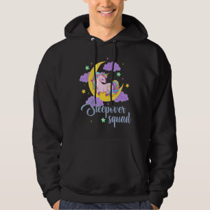 Leuke Eenhoorn Sleepover Squad Matching Slumber Pa Hoodie