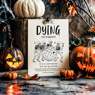 Leuke Eenvoudige Halloween Feest Uitnodiging