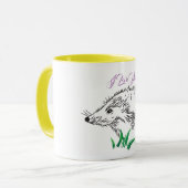 Leuke egel tekening Mok (Voorkant links)