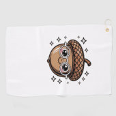 Leuke eikel Classic T-Shirt Golfhanddoek (Horizontaal)