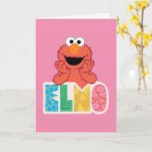 Leuke Elmo & Pret Kaart (Gele Bloem)