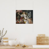 Leuke empowering tekst quote +  portret poster (Keuken)