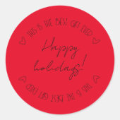 Leuke en aanpasbare sticker (Voorkant)