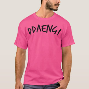 Leuke en coole Army-BTS Ddaeng Expression Kpop Mer T-shirt