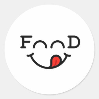 leuke en creatieve stickers voor voedselliefhebber