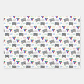 Leuke en Fancy 3 System Gamer Inpakpapier Vel (Voorkant 2)