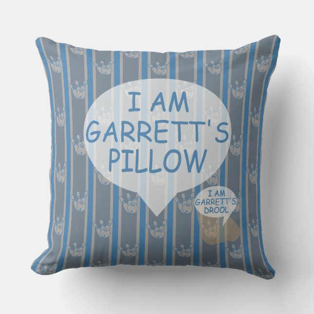 Leuke en Fancy  Bowling Kussen (Voorkant)