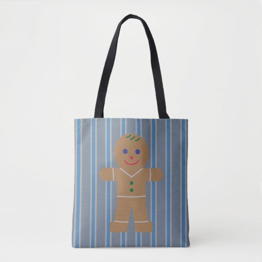 Leuke en Fancy Gingerbread Man Draagtas (Voorkant)
