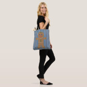 Leuke en Fancy Gingerbread Man Draagtas (Op model)