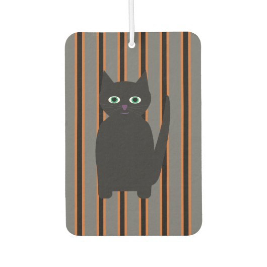 Leuke en Fancy Halloween Black Cats Luchtverfrisser (Voorkant)