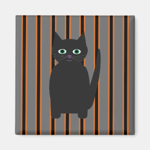 Leuke en Fancy Halloween Black Cats Magneet