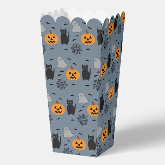 Leuke en Fancy Halloween Popcorn Bedankdoosjes (Voorkant)