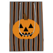 Leuke en Fancy Halloween Pumpkins Medium Cadeauzakje (Achterkant)