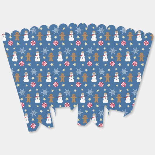 Leuke en Fancy kerst Popcorn Bedankdoosjes (Ongevouwen)