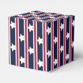 Leuke en Fancy Patriottische Sterren en Strepen Bedankdoosjes (Achterkant)
