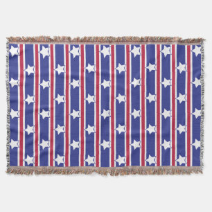 Leuke en Fancy Patriottische Sterren en Strepen Deken