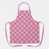 Leuke en Fancy Pink Gingerbread Man Schort (Voorkant)