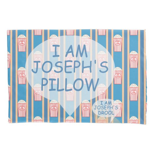 Leuke en Fancy Popcorn Kussensloop (Voorkant)