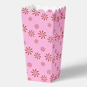 Leuke en Fancy roze pepermunt popcorn Bedankdoosjes (Achterkant)