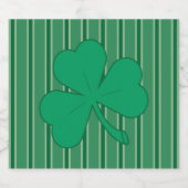 Leuke en Fancy Shamrock Bier Etiket (Enkel label)