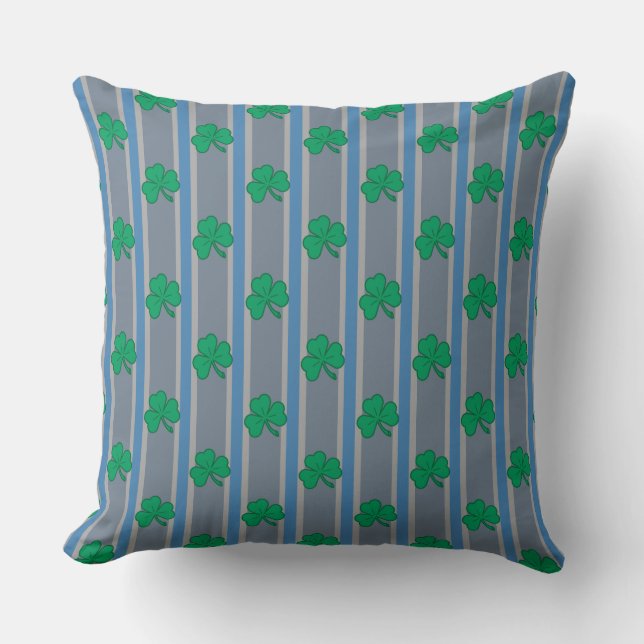Leuke en Fancy Shamrock Kussen (Voorkant)