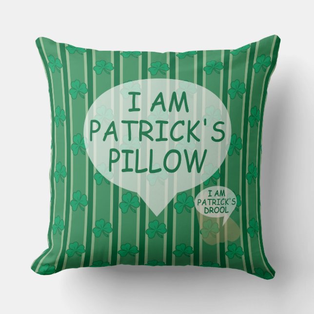 Leuke en Fancy Shamrock Kussen (Voorkant)