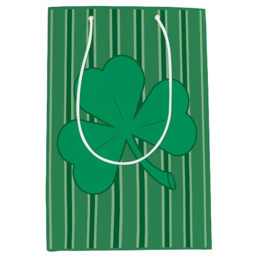 Leuke en Fancy Shamrock Medium Cadeauzakje (Voorkant)