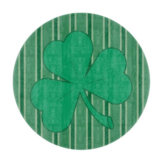 Leuke en Fancy Shamrock Snijplank (Voorkant)