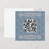 Leuke en Fancy Truck QR Code Kaart (Voorkant / Achterkant)