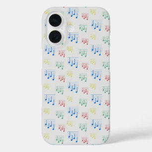 Leuke en Fancy Ukulele Tuning Song Muziek Note iPhone 16 Hoesje