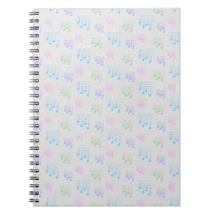 Leuke en Fancy Ukulele Tuning Song Muziek Note Notitieboek