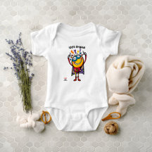 Leuke en kleurrijke superheld Emoji Peuter