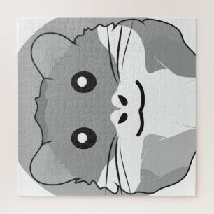 Leuke en luchtige hamster legpuzzel