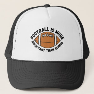 Leuke en pakkende "Funny Football" Trucker Hat Pet