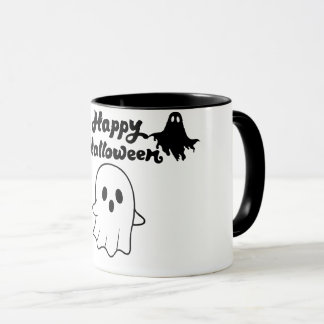 Leuke enge geest Fijne Halloween Koffiemok Mok