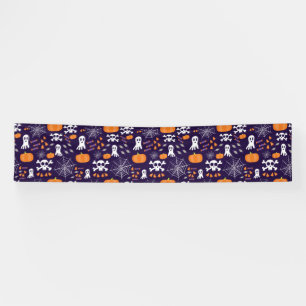 Leuke enge Halloween-personages Spandoek