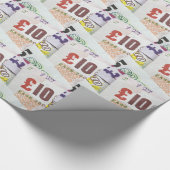 Leuke Engelse geldpatroon accessoires Pond biljett Cadeaupapier (Hoek)